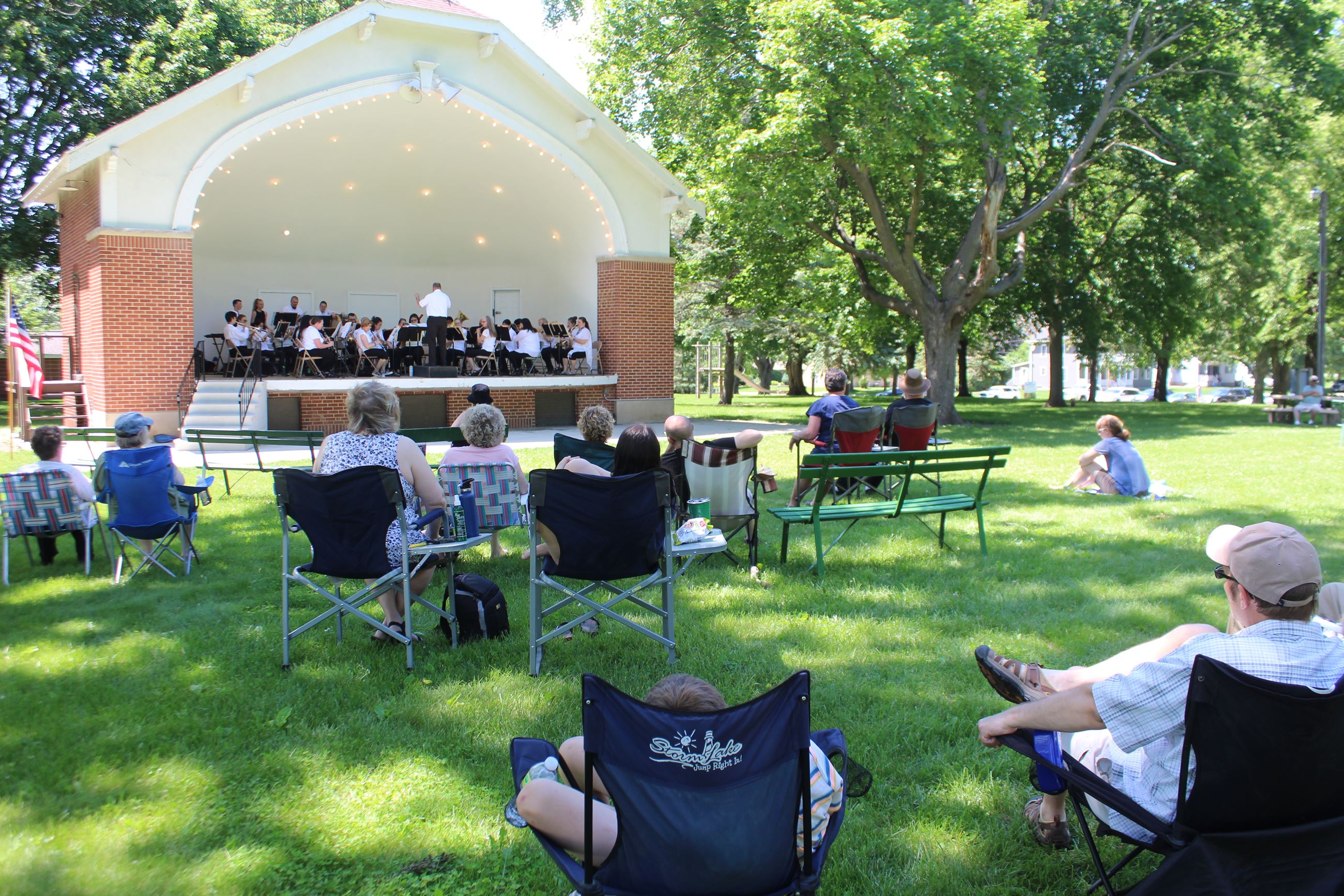 SUNSET PARK BANDSHELL