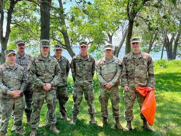 Iowa National Guard Park Clean-up