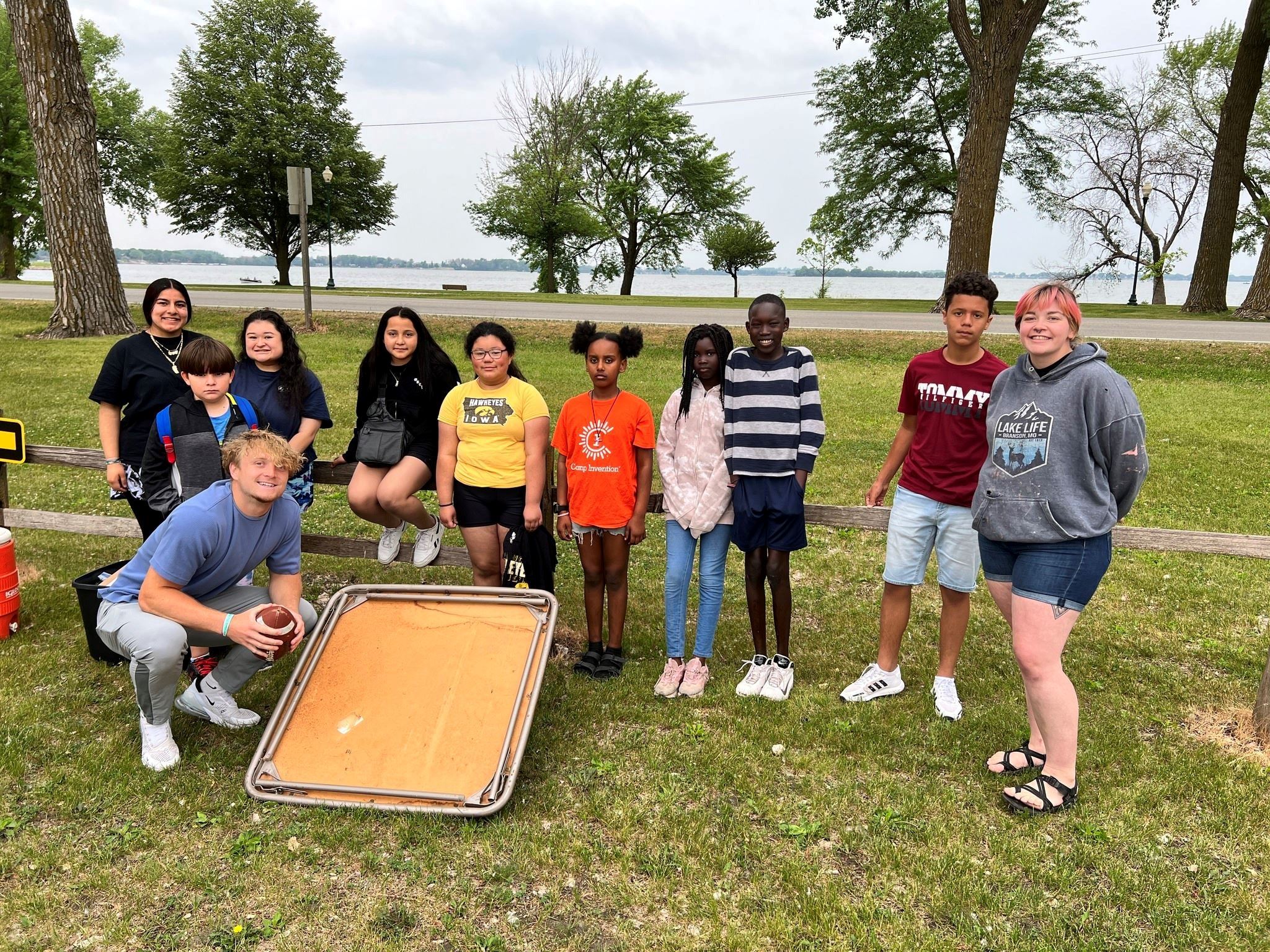 The Bridge of Storm Lake Park Clean-Up