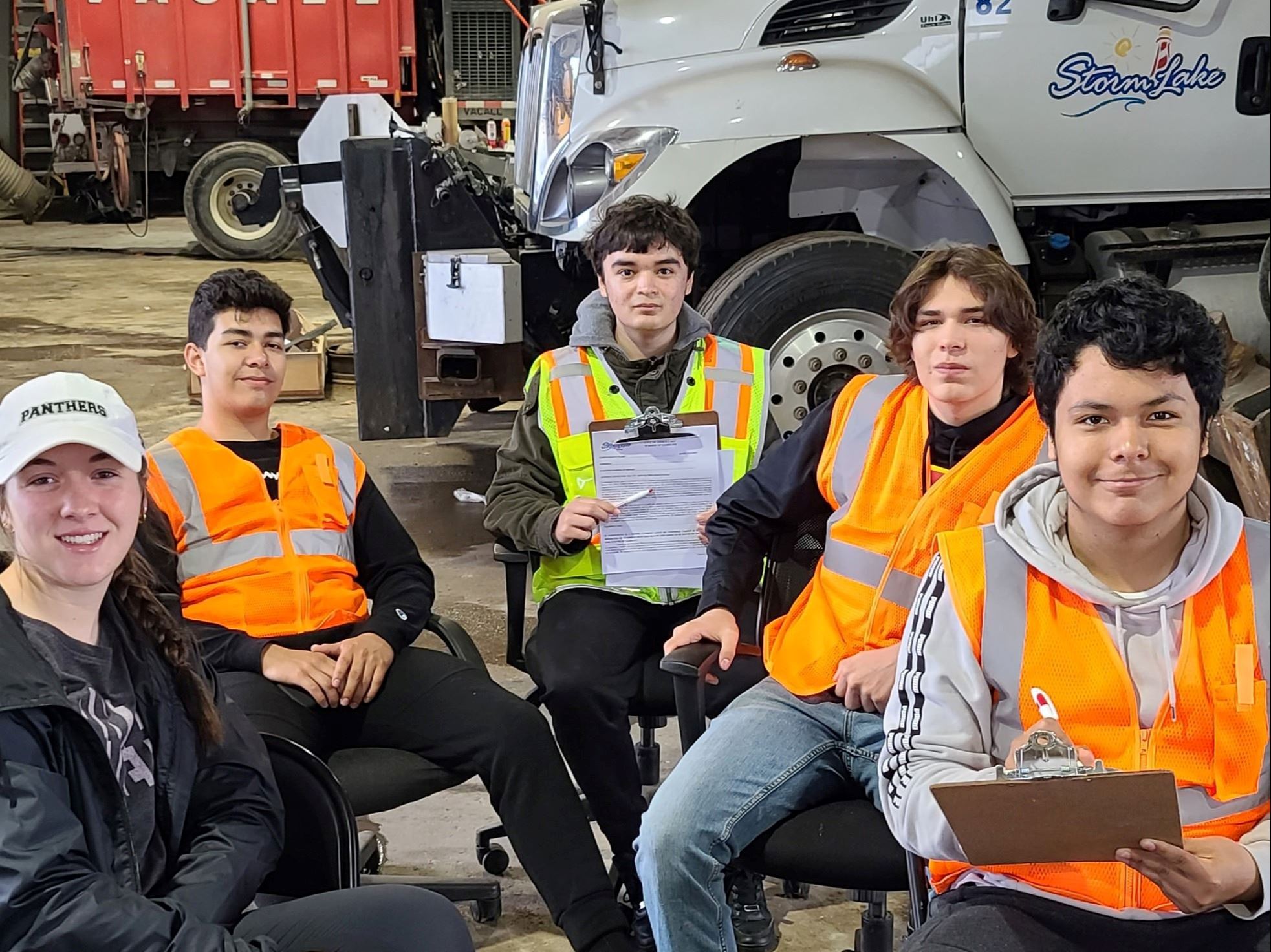 Volunteers at City Wide Clean Up