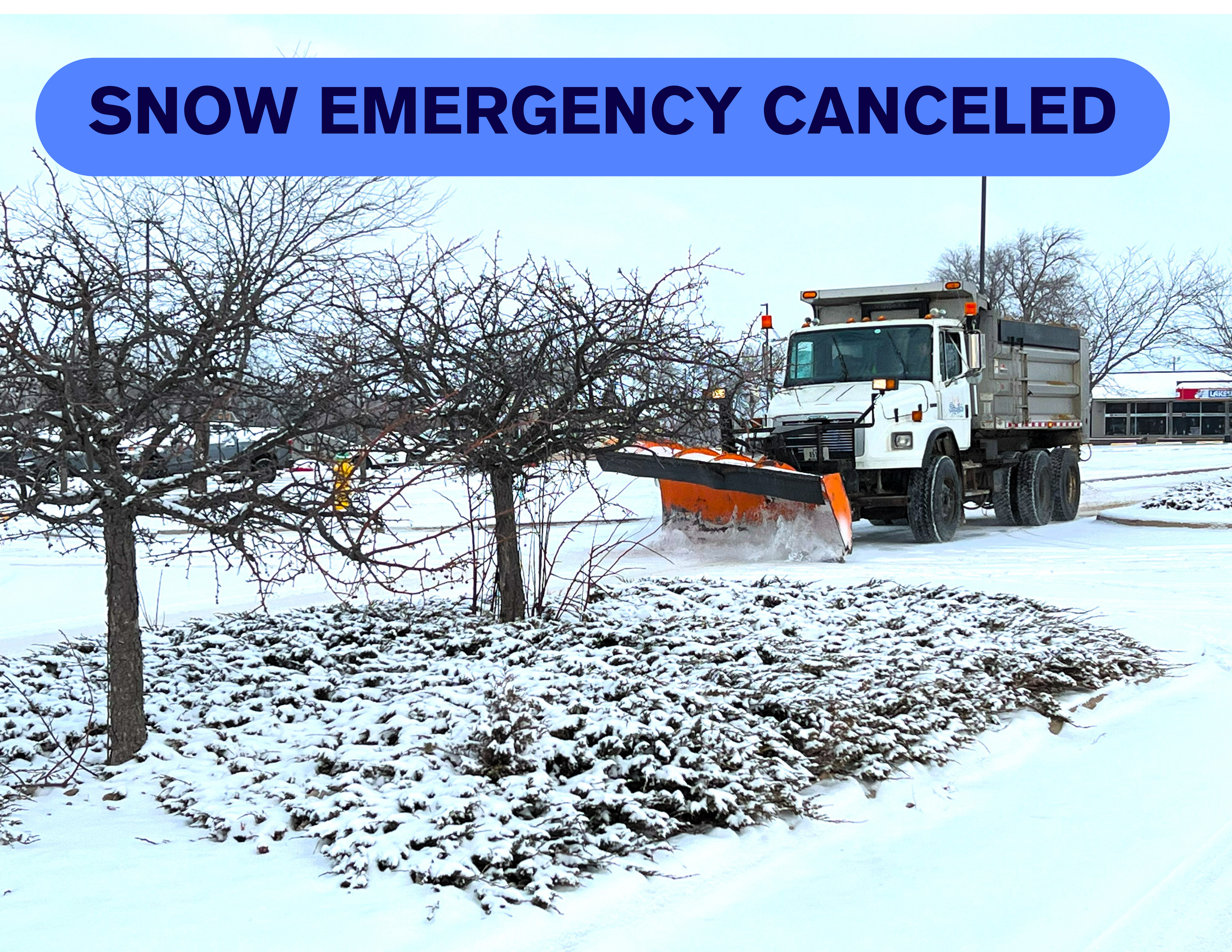 Snow Emergency canceled