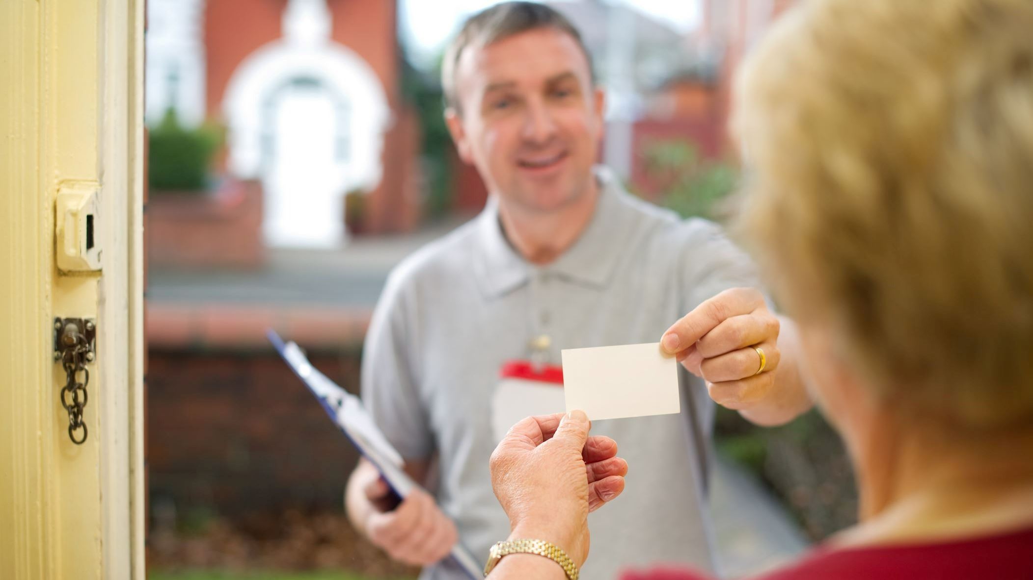 Door to Door Salesperson 