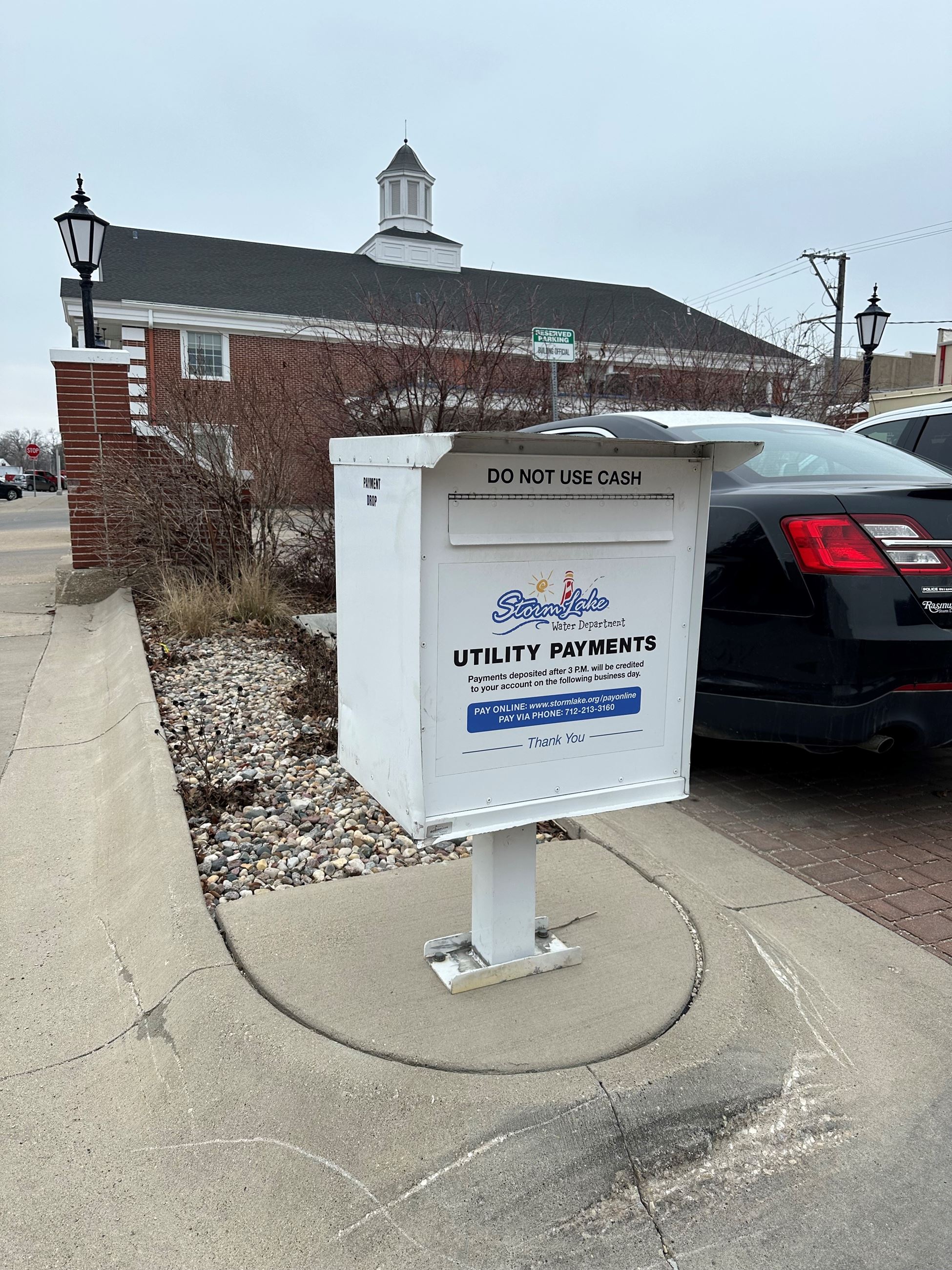 Utility Payment Box