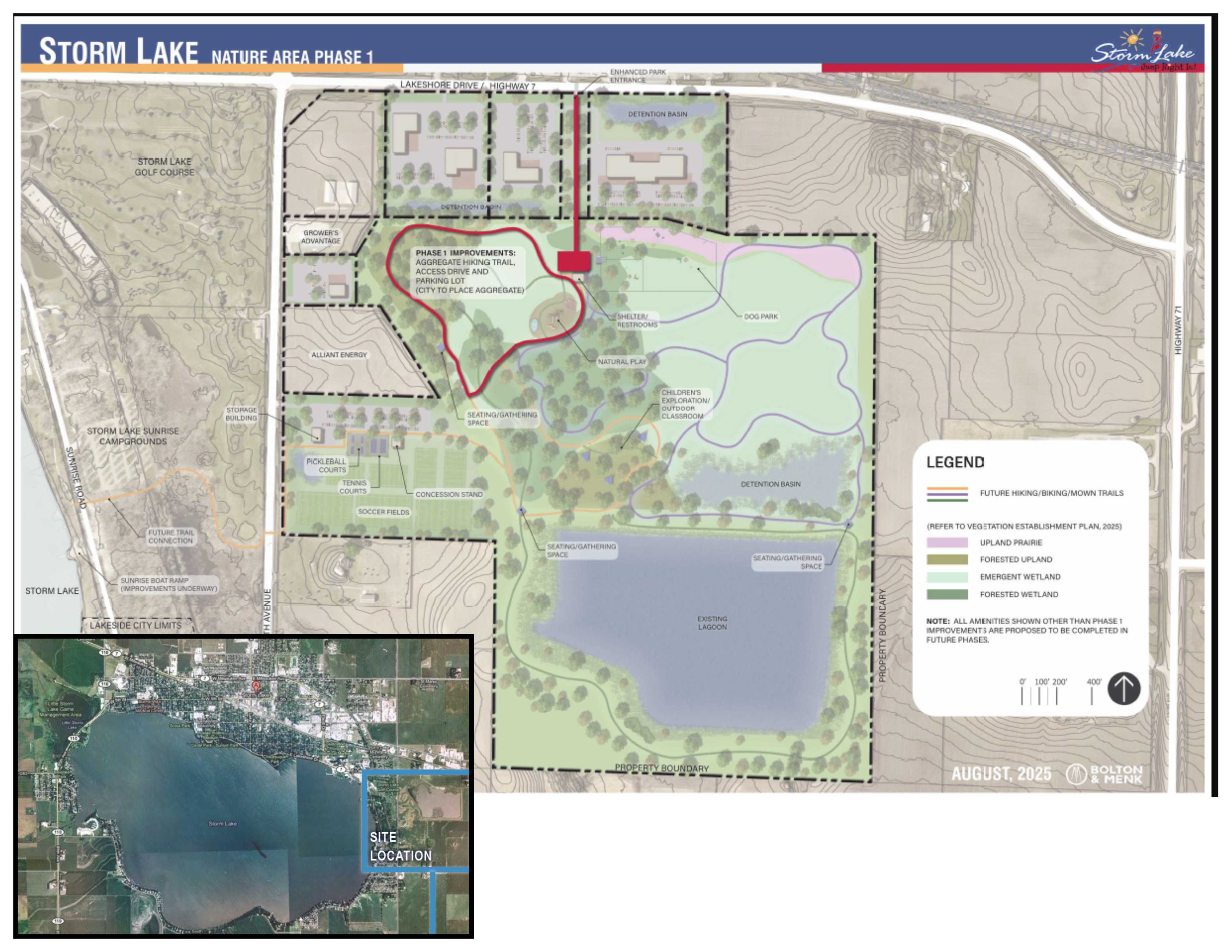 Project Location and Nature Area Phase 1 
